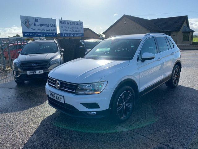 Volkswagen Tiguan 2.0 Tdi Se Navigation Suv Dsg 4Motion E White