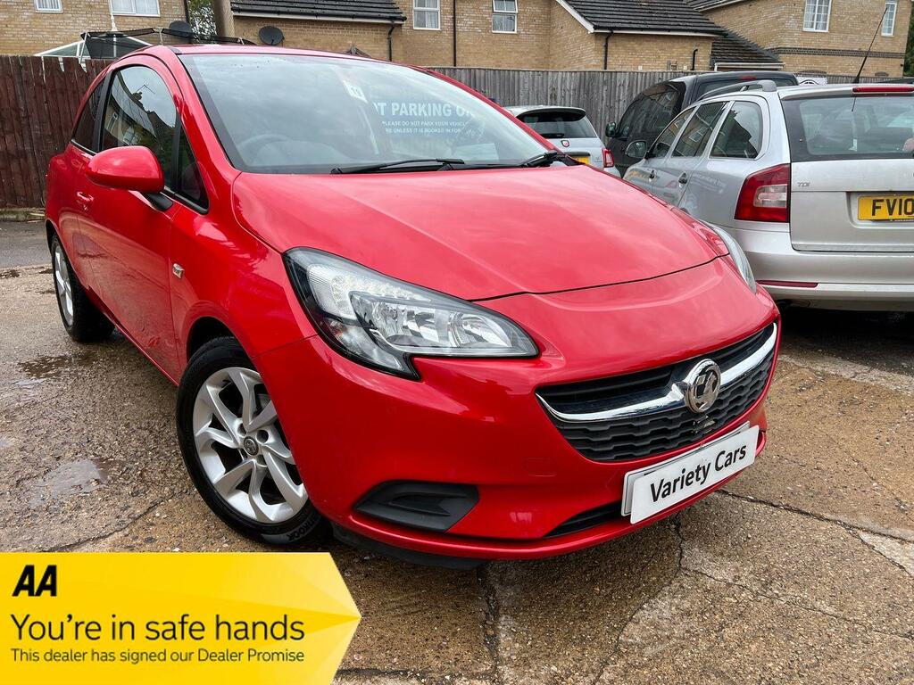 Vauxhall Corsa Sport Red