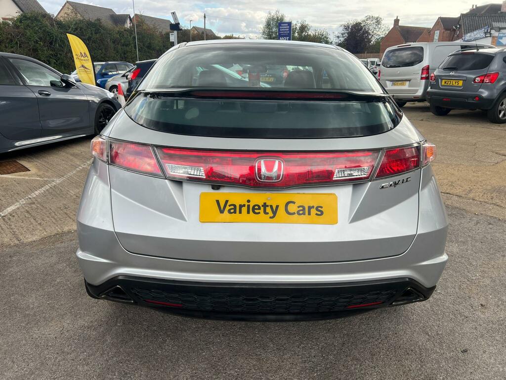 Honda Civic Ex I-vtec Silver #6