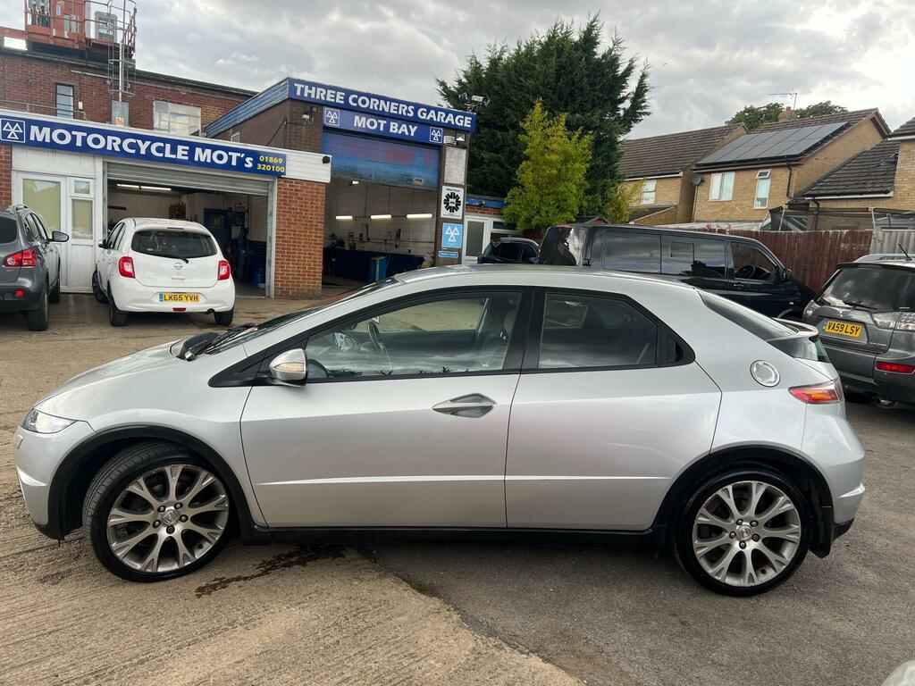Honda Civic Ex I-vtec Silver #4