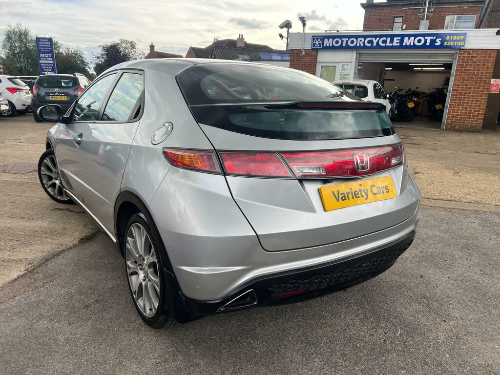 Honda Civic Ex I-vtec Silver #5