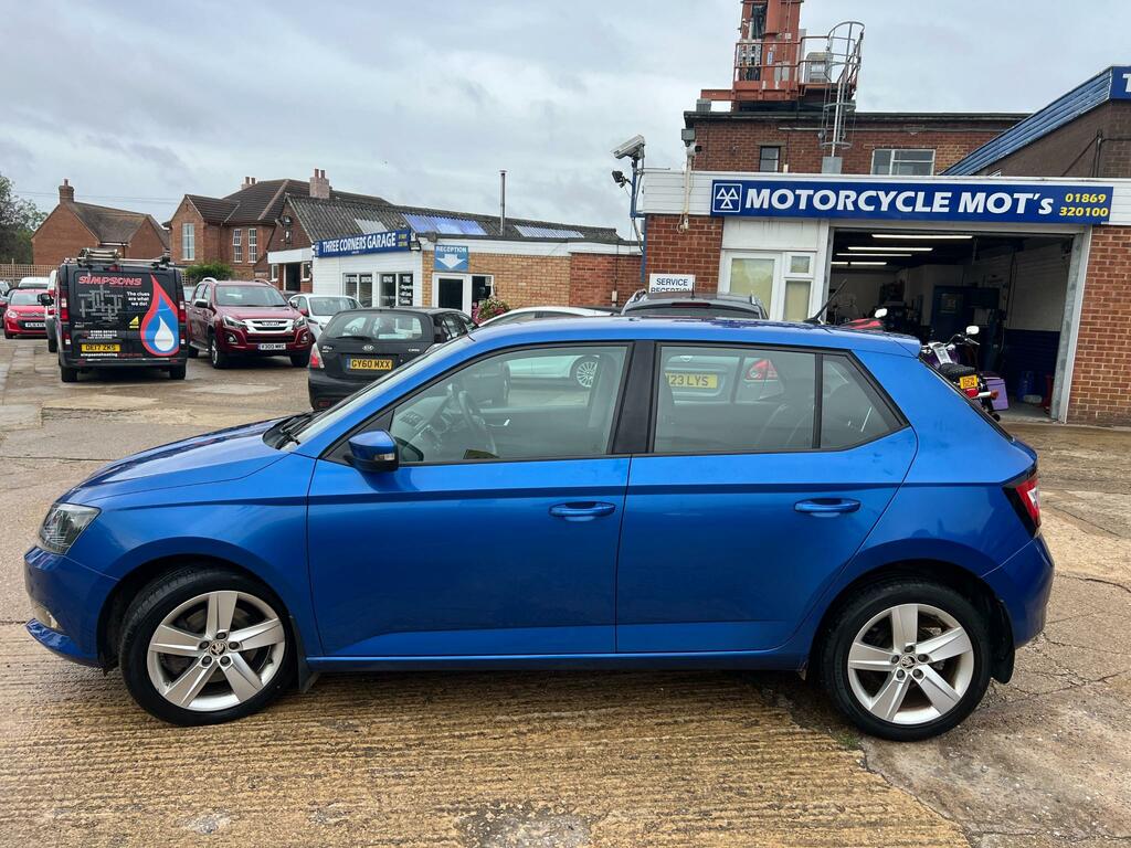 Skoda Fabia Se L Tsi Dsg Blue #4