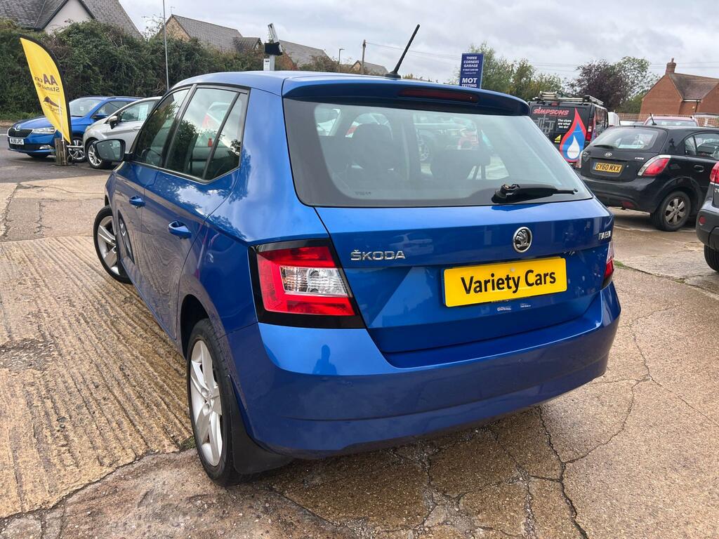 Skoda Fabia Se L Tsi Dsg Blue #5