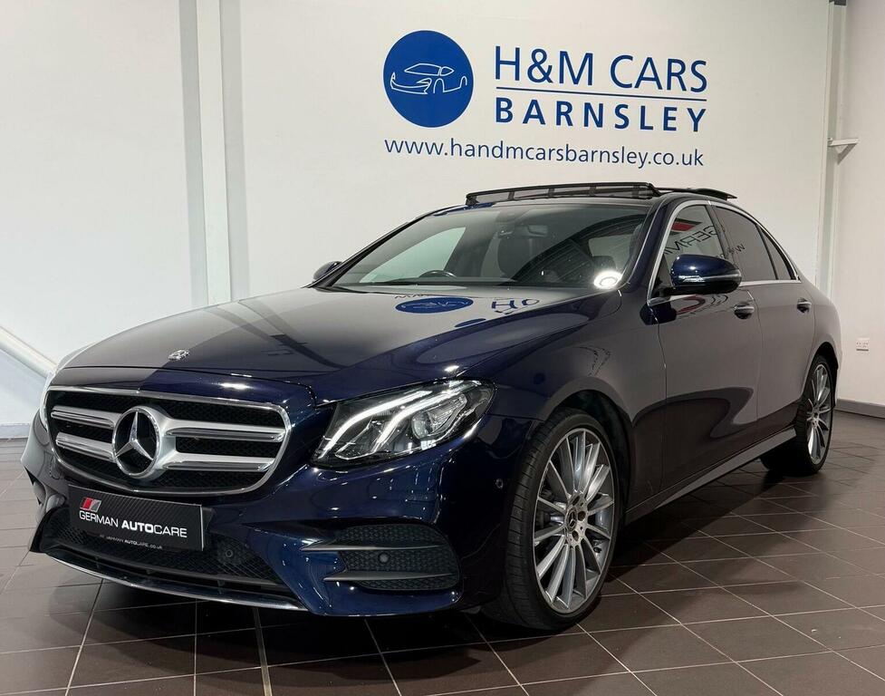 Mercedes-Benz E Class 2.0 E220d Amg Line Premium G-tronic 4Matic Euro Blue #3