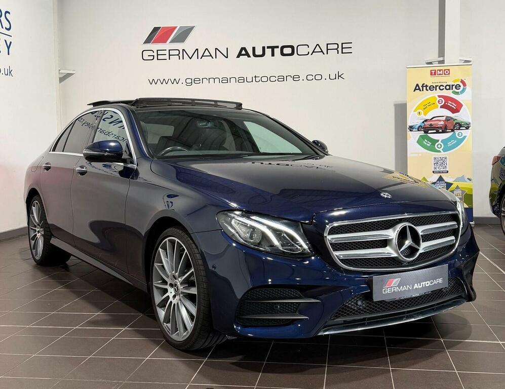 Mercedes-Benz E Class 2.0 E220d Amg Line Premium G-tronic 4Matic Euro Blue