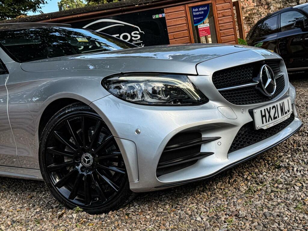 Mercedes-Benz C Class 1.5 C200 Mhev Amg Line Night Edition Premium Plus Silver #3