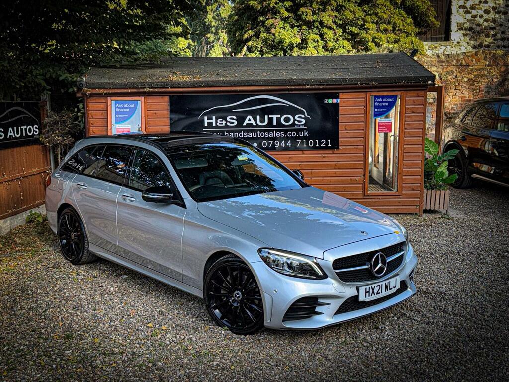 Mercedes-Benz C Class 1.5 C200 Mhev Amg Line Night Edition Premium Plus Silver #5