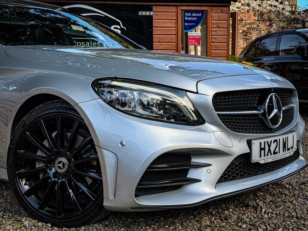 Mercedes-Benz C Class 1.5 C200 Mhev Amg Line Night Edition Premium Plus Silver #6