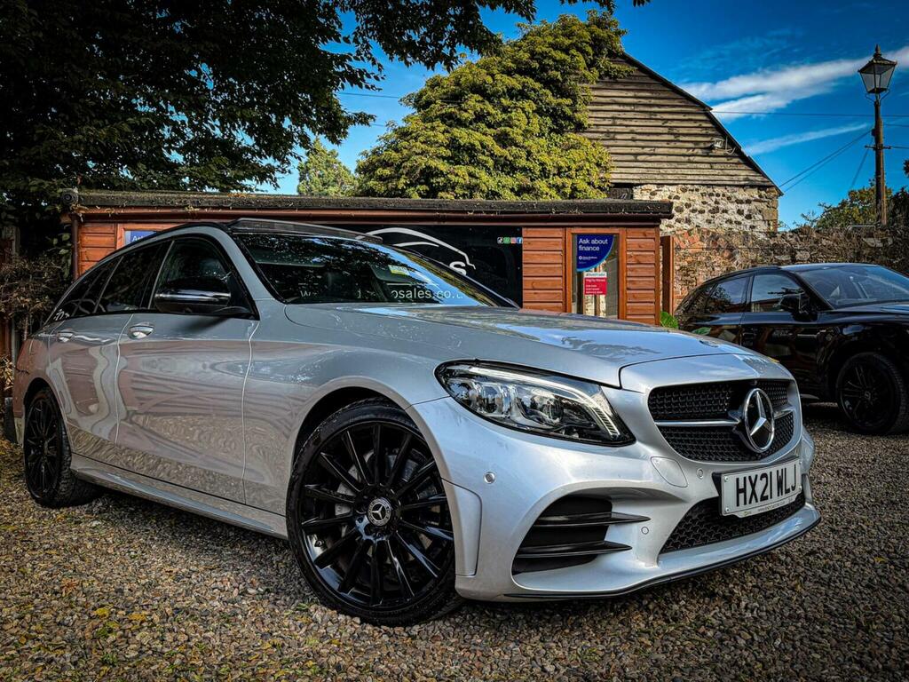 Mercedes-Benz C Class 1.5 C200 Mhev Amg Line Night Edition Premium Plus Silver
