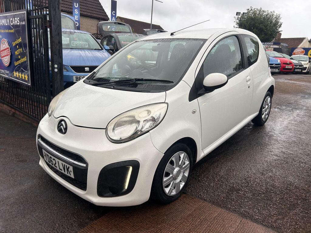 Citroen C1 1.0I Vtr Euro 5 White