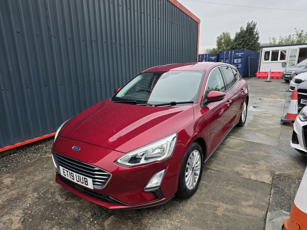 Ford Focus 1.0 T Ecoboost Titanium 2019 ET19UUB Red #2