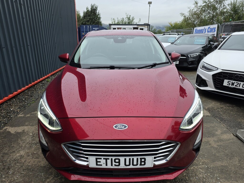 Ford Focus 1.0 T Ecoboost Titanium 2019 ET19UUB Red #3