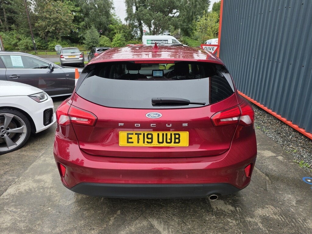 Ford Focus 1.0 T Ecoboost Titanium 2019 ET19UUB Red #6