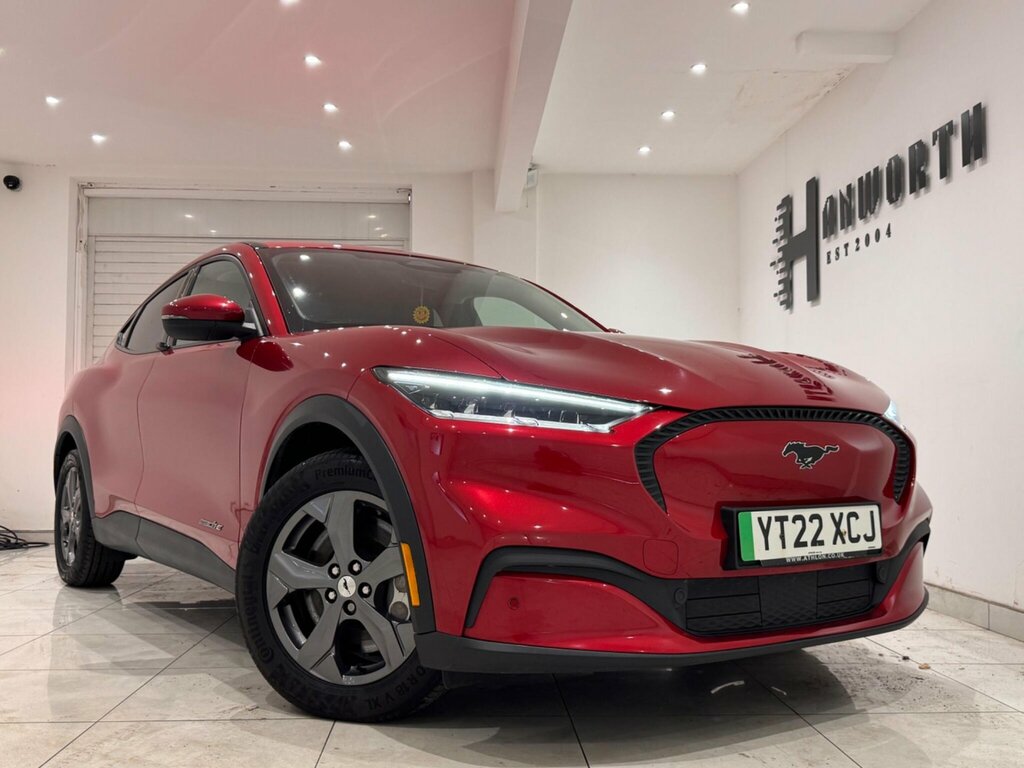 Ford Mustang Mach-E Standard Range 70Kwh Red