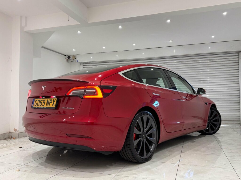 Tesla Model 3 Dual Motor Performance 4Wde Performanc Red #2