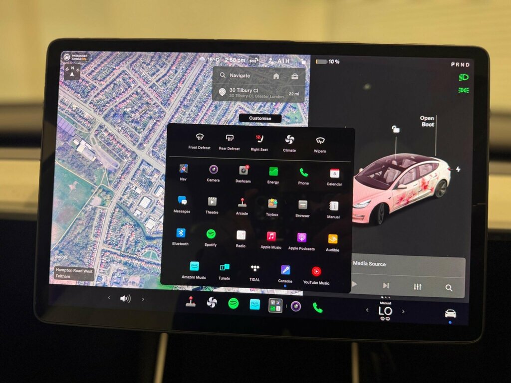 Tesla Model 3 Solddual Motor Long Range Saloon Blue #14
