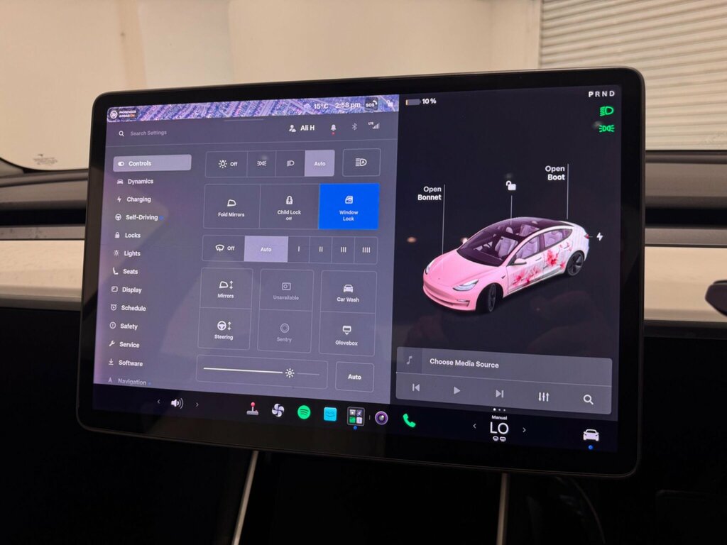 Tesla Model 3 Solddual Motor Long Range Saloon Blue #15