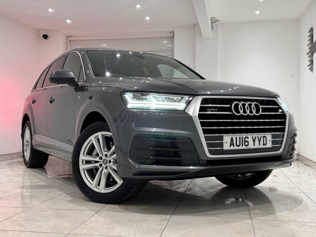Audi Q7 3.0 Tdi V6 S Line Tiptronic Quattro Euro 6 Ss 5 Grey