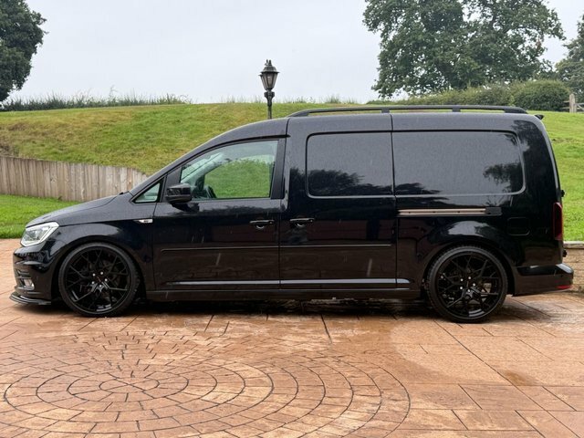 Volkswagen Caddy Maxi 2019 2.0 Tdi C20 Highline Panel Van 6Dr Dsg Black #4