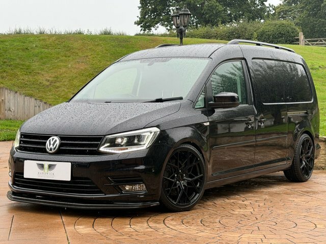 Volkswagen Caddy Maxi 2019 2.0 Tdi C20 Highline Panel Van 6Dr Dsg Black #2