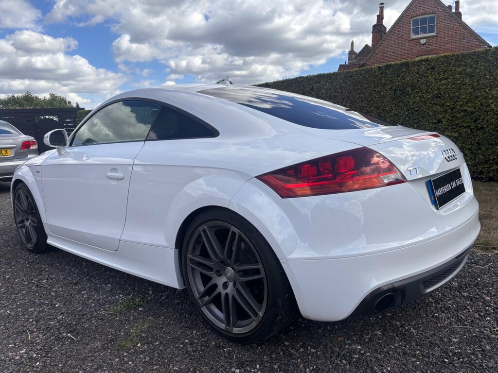 Audi TT 2.0 Tfsi Black Edition Coupe Eur White #4