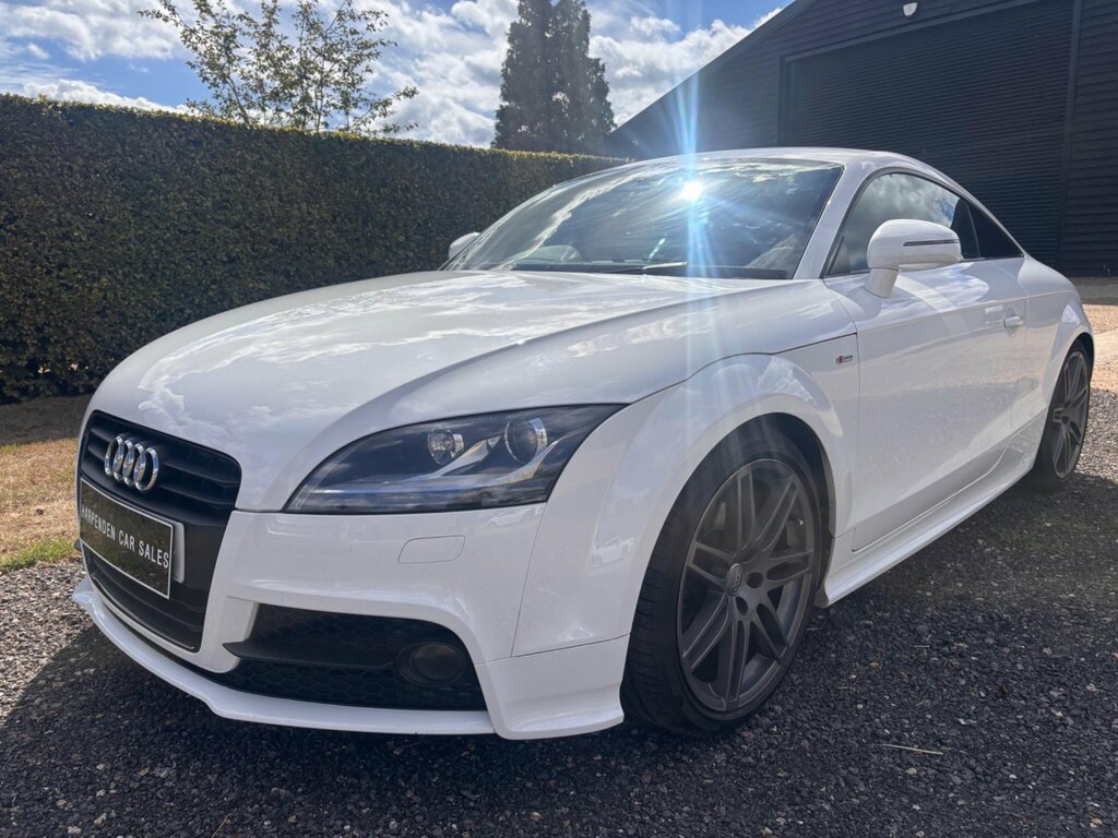 Audi TT 2.0 Tfsi Black Edition Coupe Eur White #3
