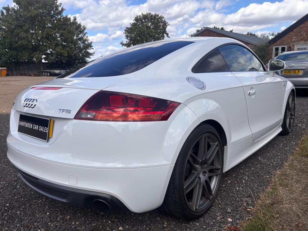 Audi TT 1.8 Tfsi S Line White #10