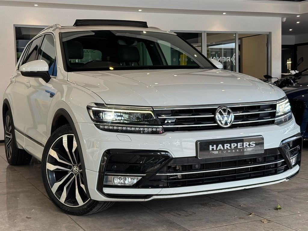 Volkswagen Tiguan Tdi Bluemotion Tech R-line Suv 2.0 Diese White