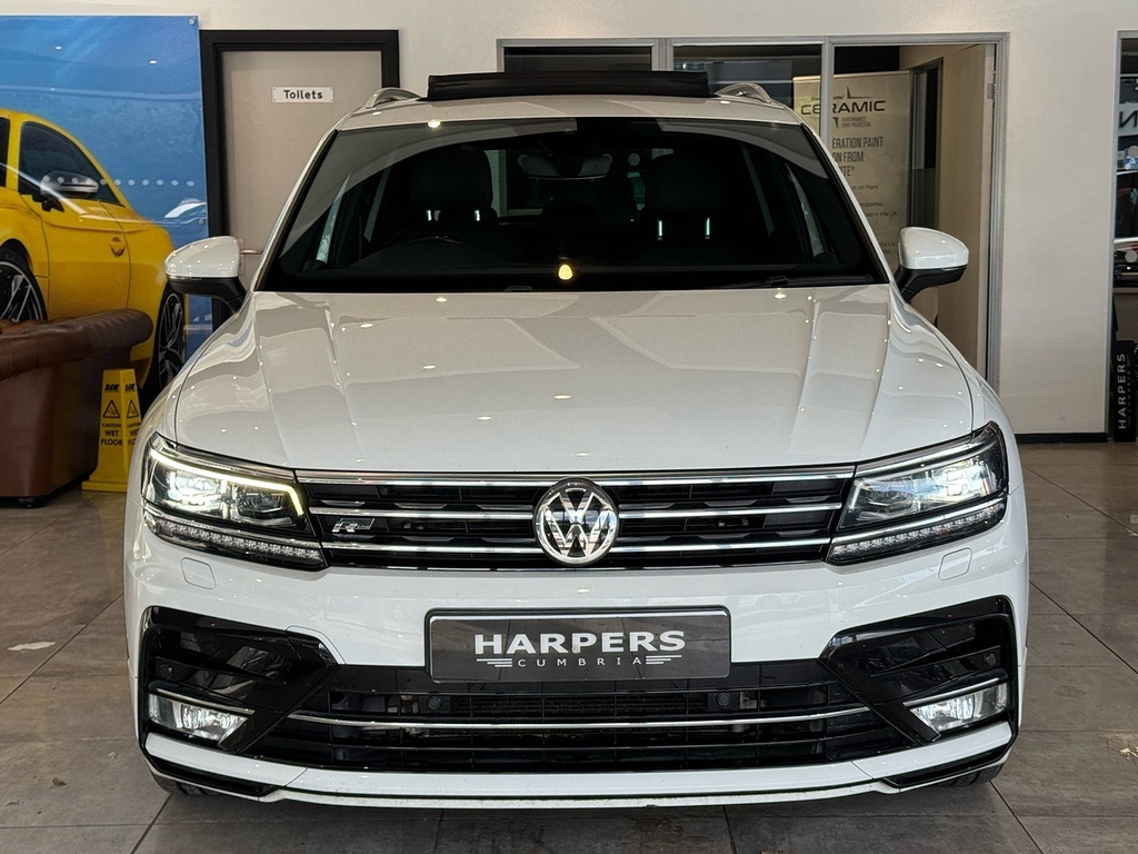 Volkswagen Tiguan Tdi Bluemotion Tech R-line Suv 2.0 Diese White #3