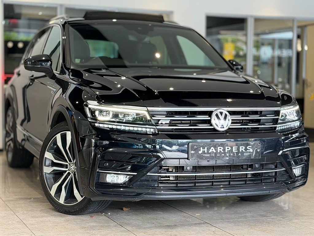 Volkswagen Tiguan 2.0 Tdi R-line Suv Dsg 4Motion Euro 6 Black