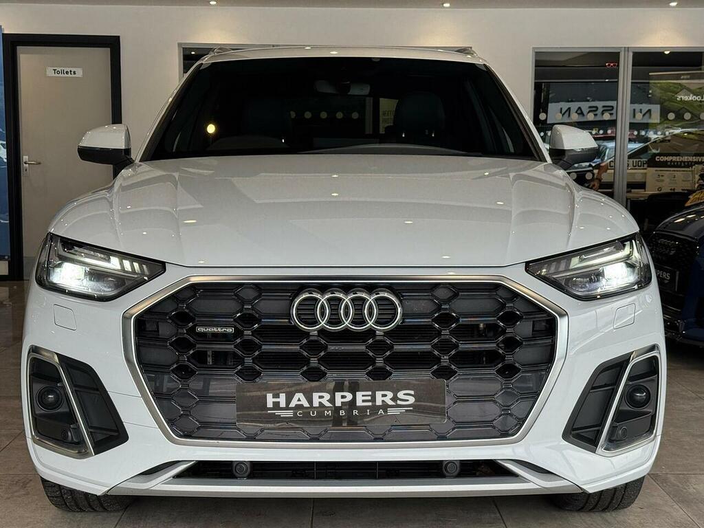 Audi Q5 2.0 Tdi 40 S Line Suv S Tronic Quattro White #2