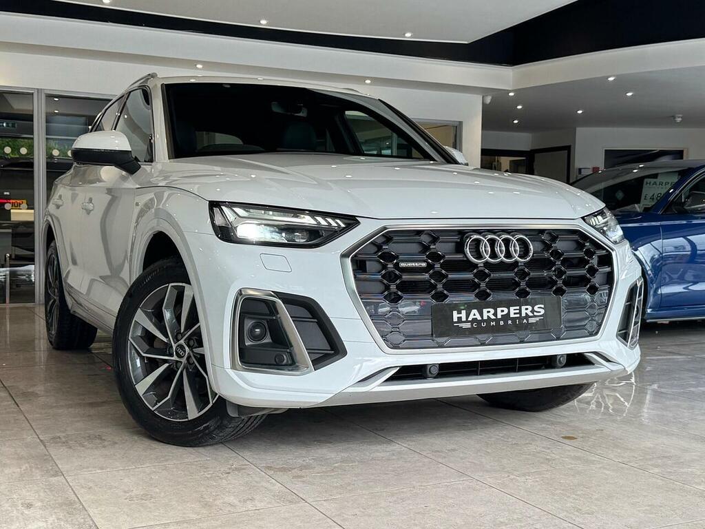 Audi Q5 2.0 Tdi 40 S Line Suv S Tronic Quattro White