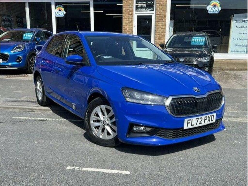 Skoda Fabia 1.0 Mpi Se Comfort Euro 6 S S Blue