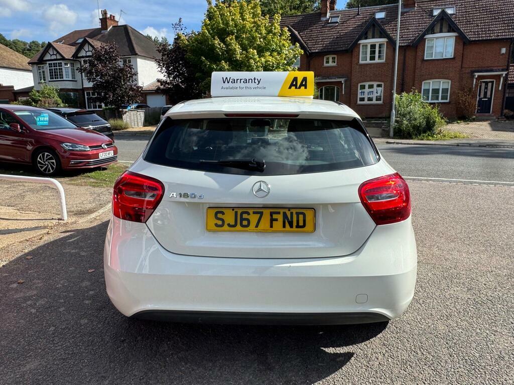 Mercedes-Benz A Class 1.5 A180d Se Euro 6 S S White #3