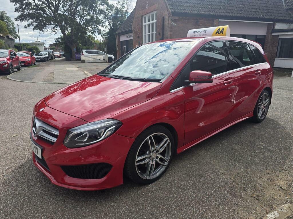 Mercedes-Benz B Class 2.1 B200d Amg Line Premium 7G-dct Euro 6 S S Red #4