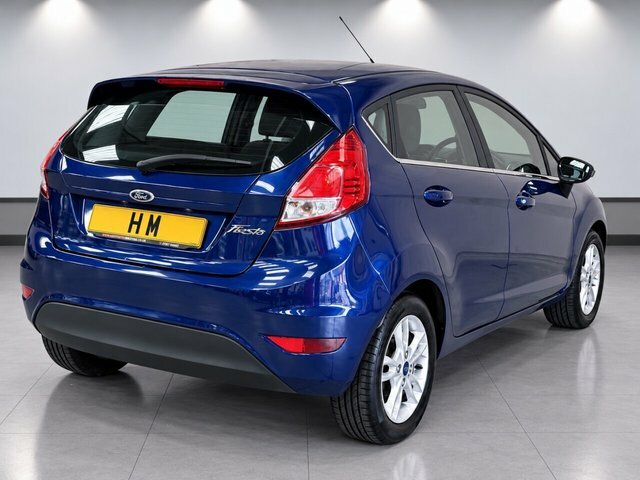 Ford Fiesta 1.25 Zetec Hatchback Euro 6 82 Blue #2