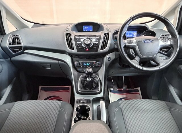 Ford C-Max 1.6 Tdci Zetec Euro 5 White #7