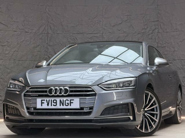 Audi A5 A5 S Line 40 Tdi Quattro FV19NGF Grey #3