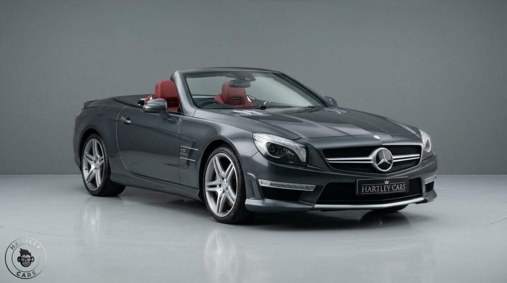 Mercedes-Benz SL Class Sl500 V8 Blueefficiency Convertable2dr Black #8