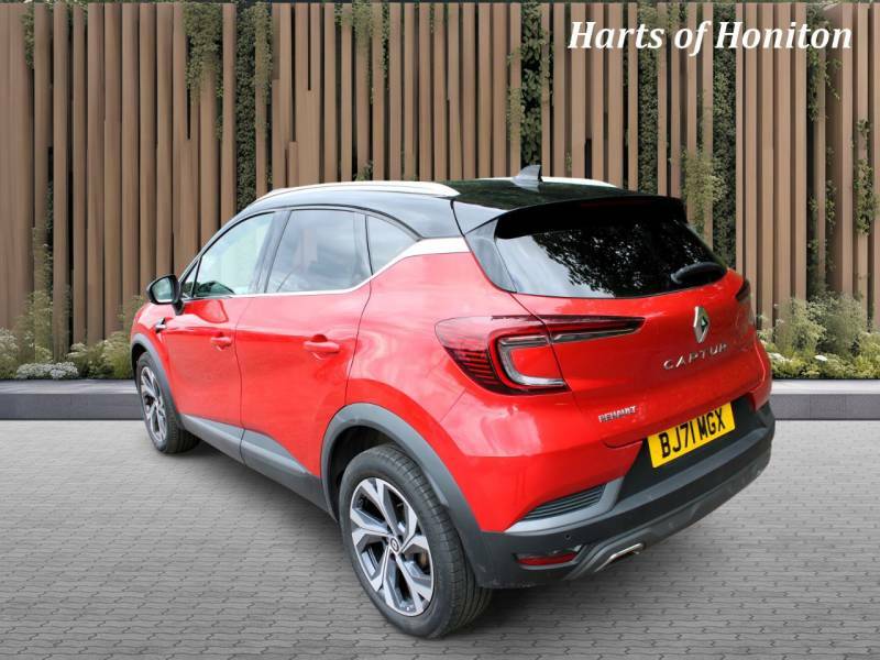 Renault Captur 1.3 R.s. Line Mild Hybrid 140 Turbo Red #4