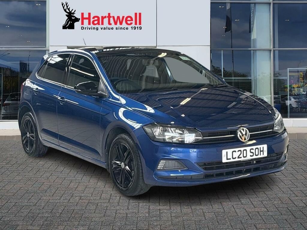 Volkswagen Polo 1.0 Tsi Gpf Se Hatchback Euro 6 Blue