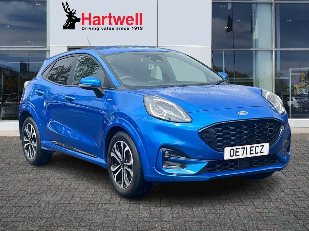 Ford Puma 1.0T Ecoboost Mhev St-line Suv E Blue