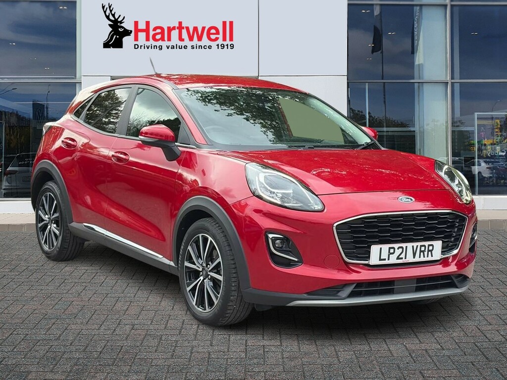 Ford Puma 1.0T Ecoboost Mhev Titanium Suv Blue