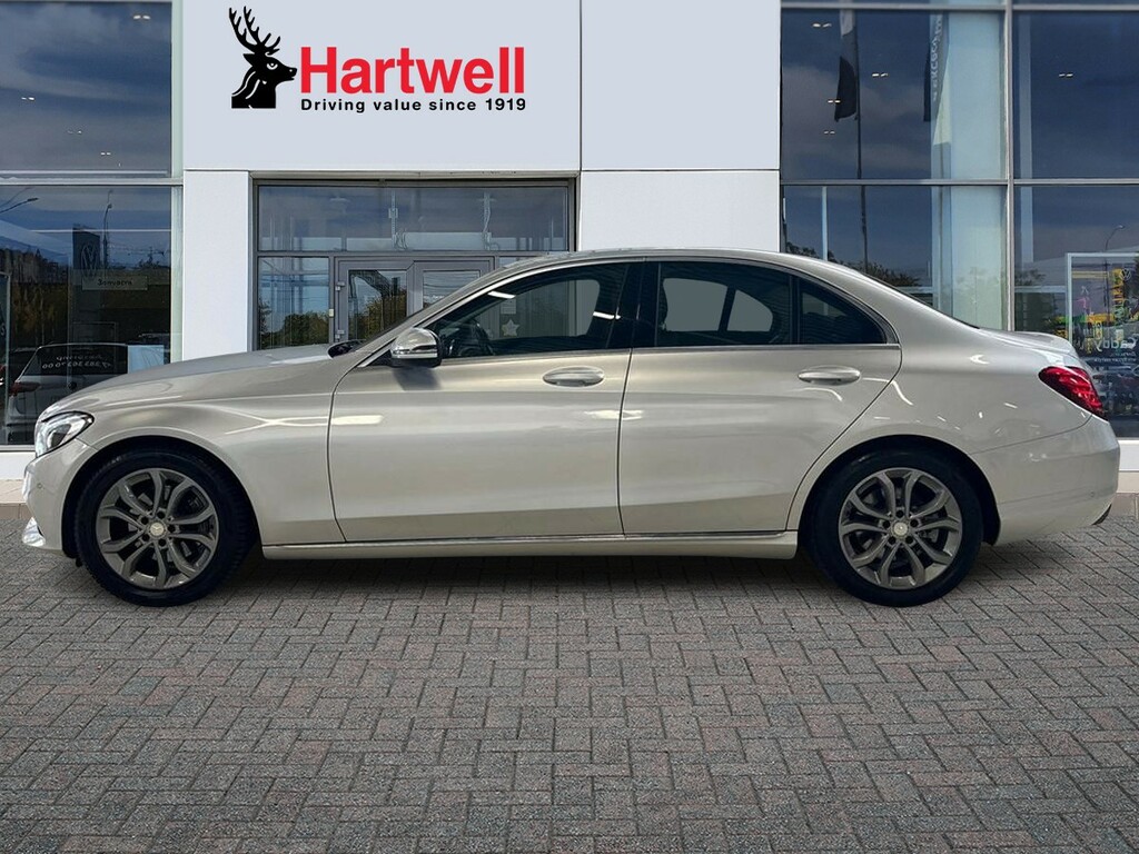 Mercedes-Benz C Class 2.1 C220d Sport Saloon 7G-tronic Euro Silver #6