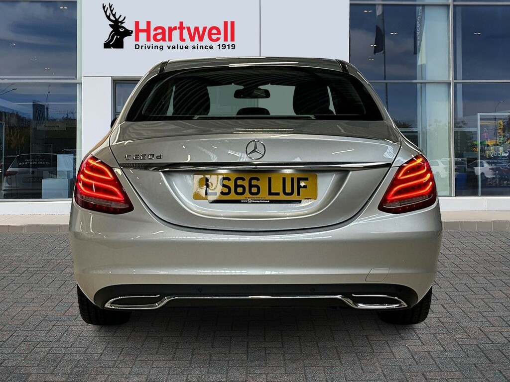 Mercedes-Benz C Class 2.1 C220d Sport Saloon 7G-tronic Euro Silver #4