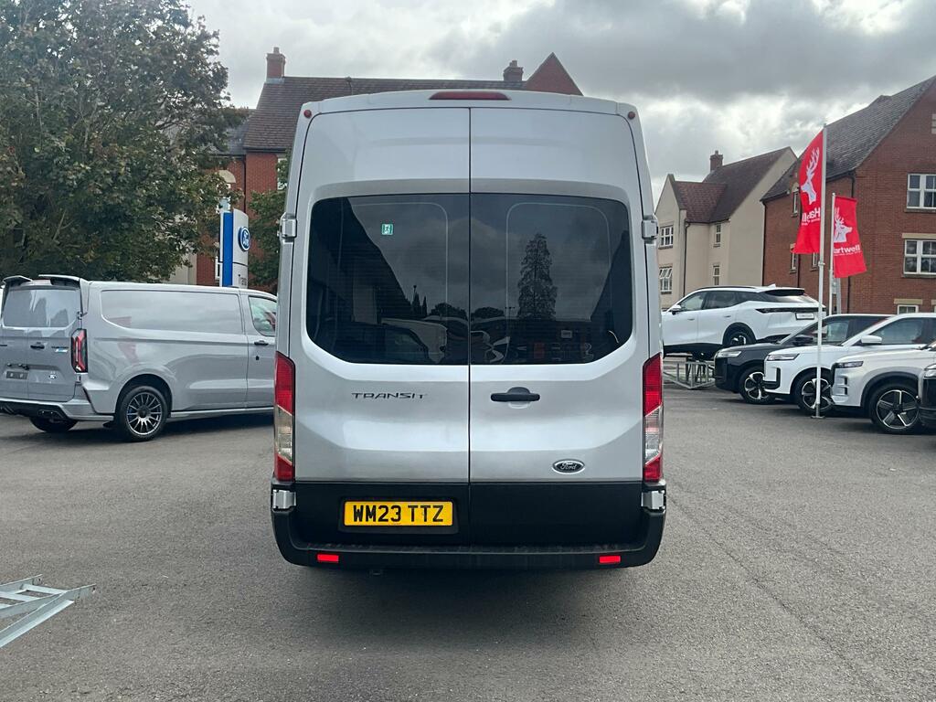 Ford Transit Custom 2.0 460 Ecoblue Leader Minibus Double Cab Dies Silver #4