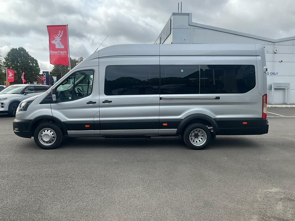 Ford Transit Custom 2.0 460 Ecoblue Leader Minibus Double Cab Dies Silver #6