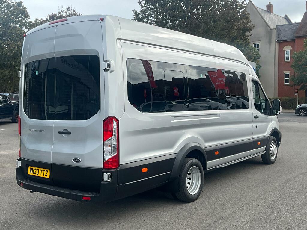 Ford Transit Custom 2.0 460 Ecoblue Leader Minibus Double Cab Dies Silver #3