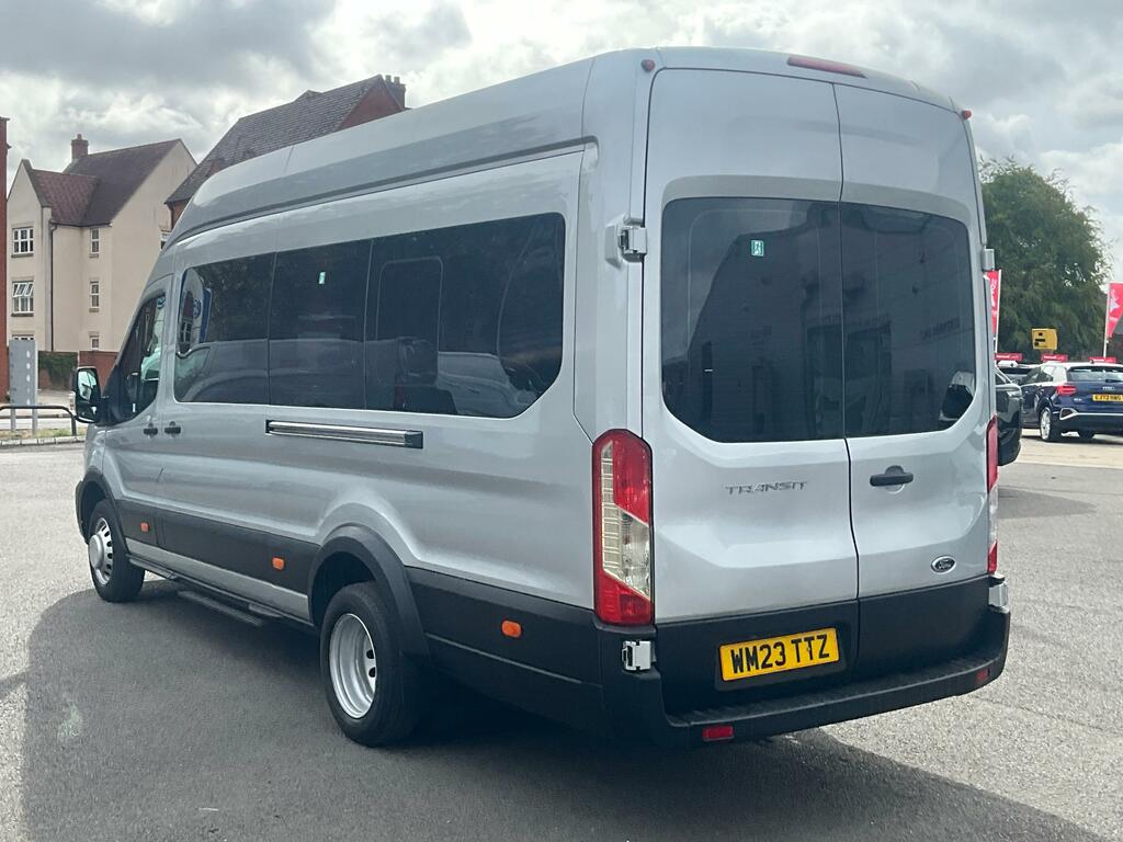 Ford Transit Custom 2.0 460 Ecoblue Leader Minibus Double Cab Dies Silver #5