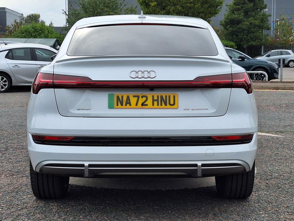 Audi E-tron 55 S Line Sportback Quattro 95Kw White #4